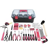 Apollo Tools 170 Piece Household Tool Kit with Carrying Toolbox and Essential Tools for DIY Assem...