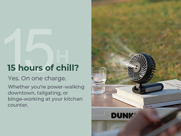misting fan portable small