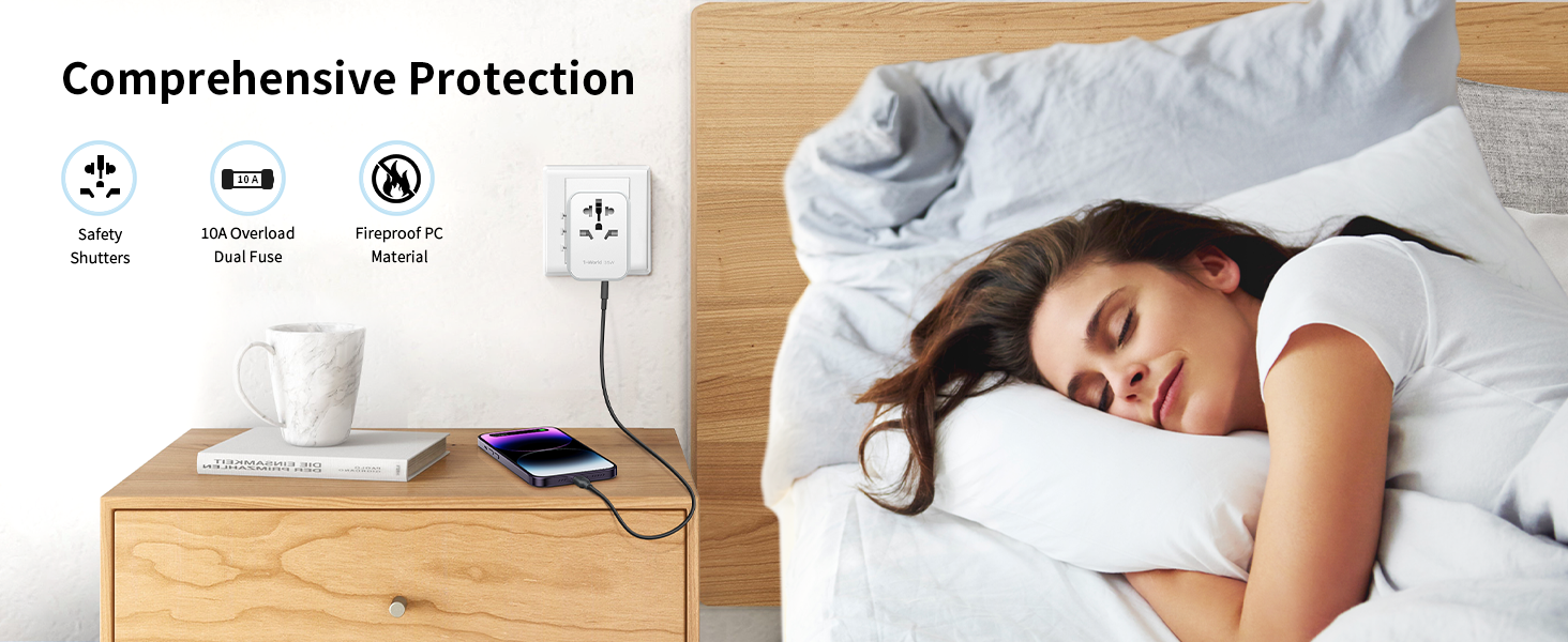 MOMAX International Plug Adapter