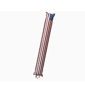 Housoutil American Independence Day Inflatable Cheer Sticks, 100pcs Inflatable Cheer Sticks Usa F...