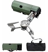 ONLYFIRE Foldable Camping Butane Stove, Portable Camping Stove Outdoor Gas Stove with Storage Bag...