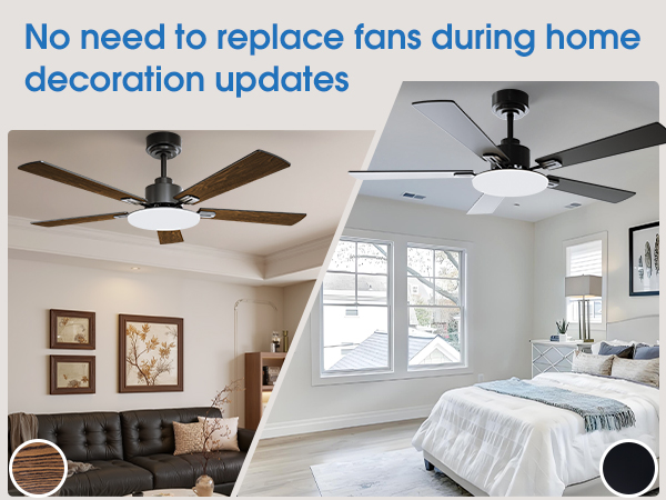 2 sided fan blades
