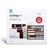 KINGART Ultimate Series Mixed Media Set - Set of 128