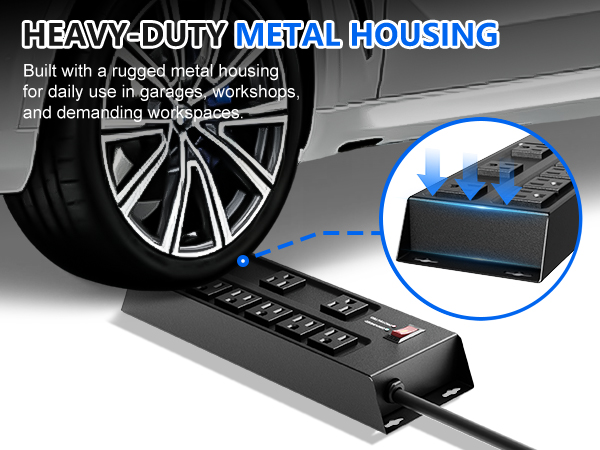 HEAVY-DUTY METAL HOUSING