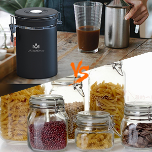 coffee bean canister co2