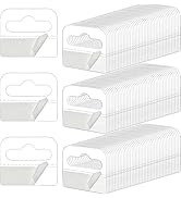 Hiceeden 800 Pcs Clear Slot Hole Hanging Tabs, 1-8/10
