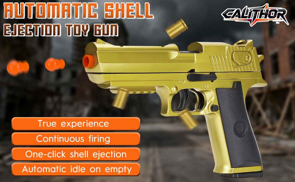 Automatic Shell Ejecting Toy Gun