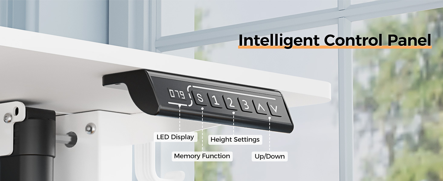 small electric standing desk