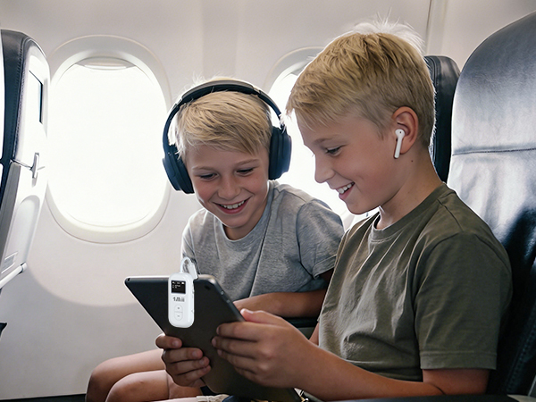 SafeFly Dual Bluetooth Transmitter for airplane