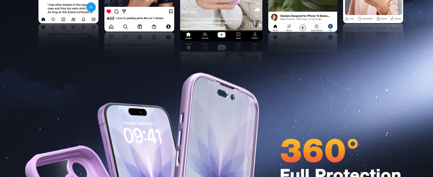 360 built in screen protector