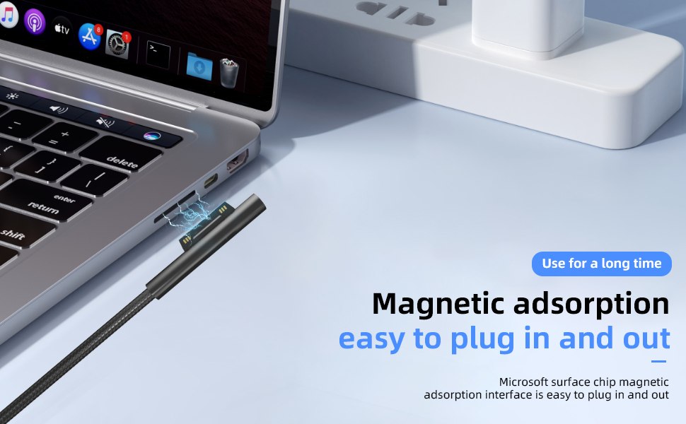 USB-C to Microsoft Surface Cable PD45w Type-C 2-Pack 6.6 ft