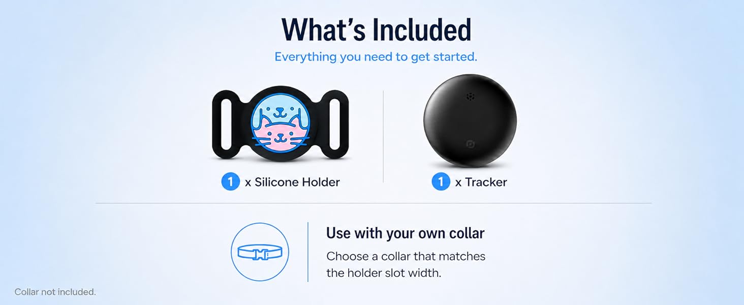 GPS Collar for Dogs,Pet Tracker