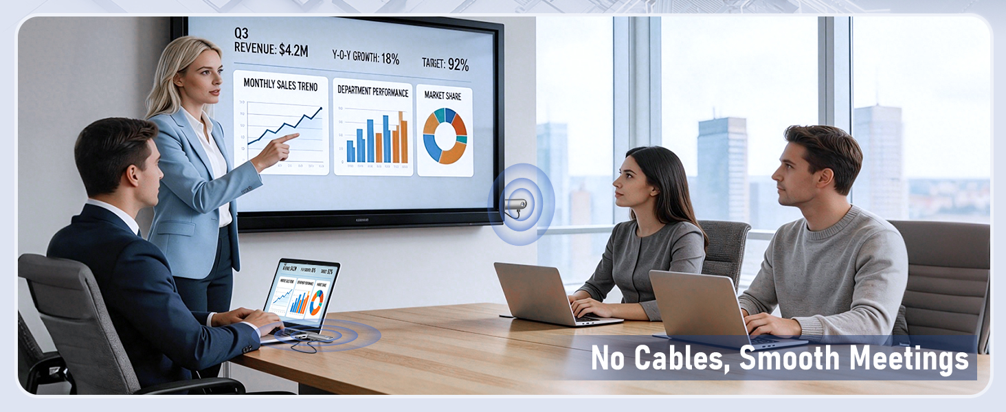 Wireless HDMI – High Compatibility