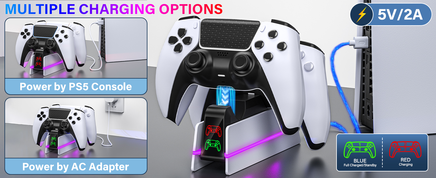 ps5 charging stand