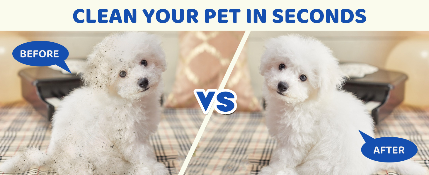 Pet Glove Wipes for Dogs
