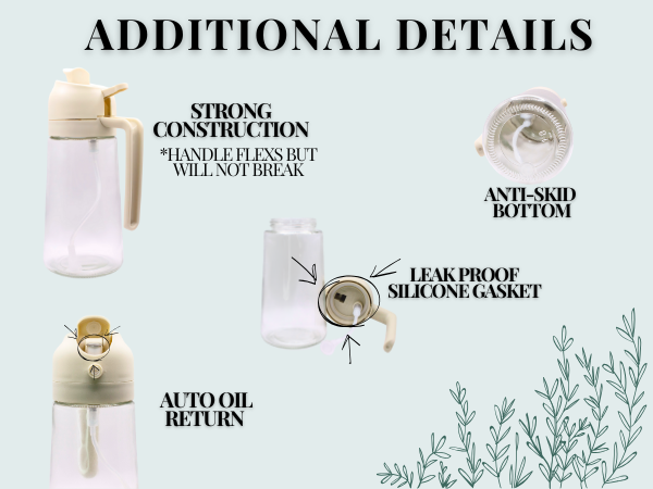 dispensador de aceite de cocina oil can oil container kitchen condiment bottles