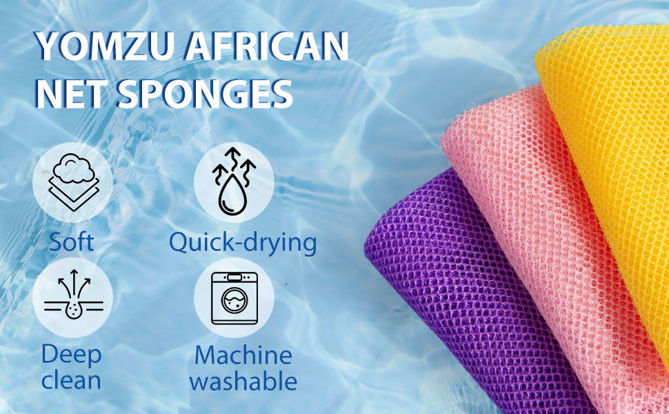 Long African Bath Sponge