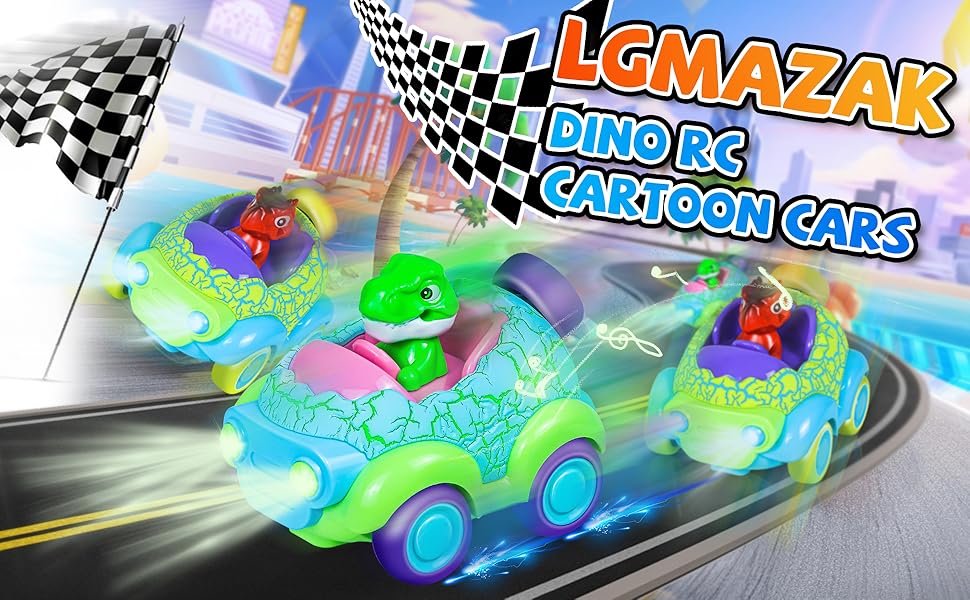 dinosaur remote control car