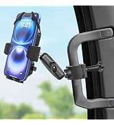 Kolasels A Pillar Grab Handle Phone Mount for Car/Truck [Shockproof Metal Arm] Universal Phone Cl...