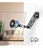 OHLPRO Magnetic Tablet Wall Mount Holder for iPad with 2-Stage Adjustable Foldable Aluminum Arm, ...