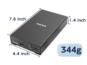 usb 3.0 3.1 3.2 type-c to 2.5 3.5 inch external sata hard drive disk enclosure adapter reader