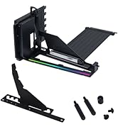 Lian Li ATX PC Case 4 Slots Vertical GPU Kit (VG4v4) - Premium Gen 5 Riser Cable PCI-E 5.0 x16-20...