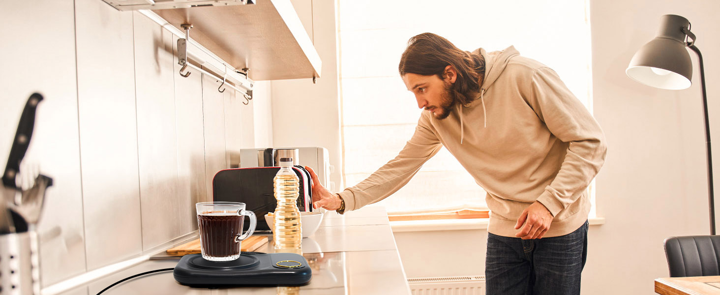 3-Temp Settings USB Coffee Mug Warmer