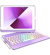 MMK Keyboard Case for iPad 10.2 inch 9th Gen 2021,iPad 8th Generation 2020,iPad 7th Generation 20...