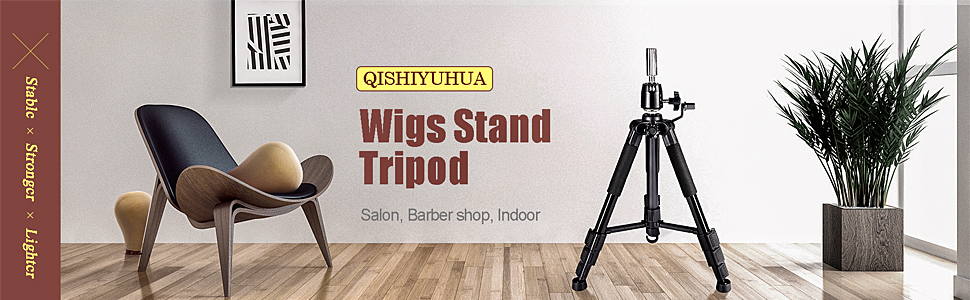 wig stand tripod