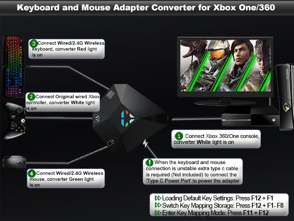 xbox keyboard and mouse converter