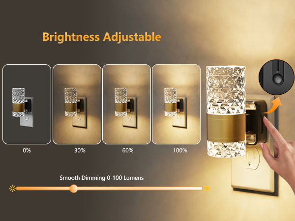 dimmable night light