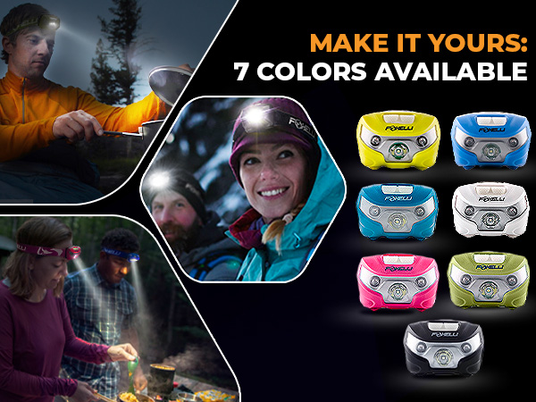 Make It Yours: 7 Colors Available