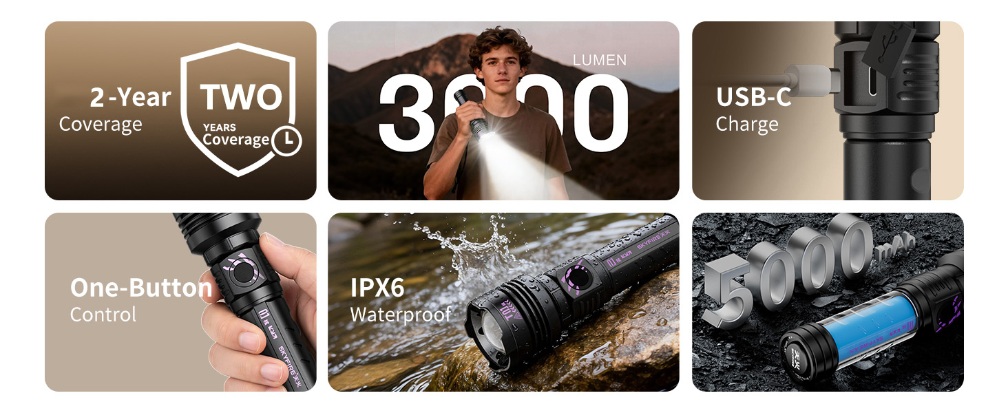 flashlights high lumens rechargeable flashlights high lumens