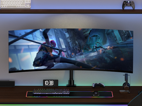 57 inch monitor arm