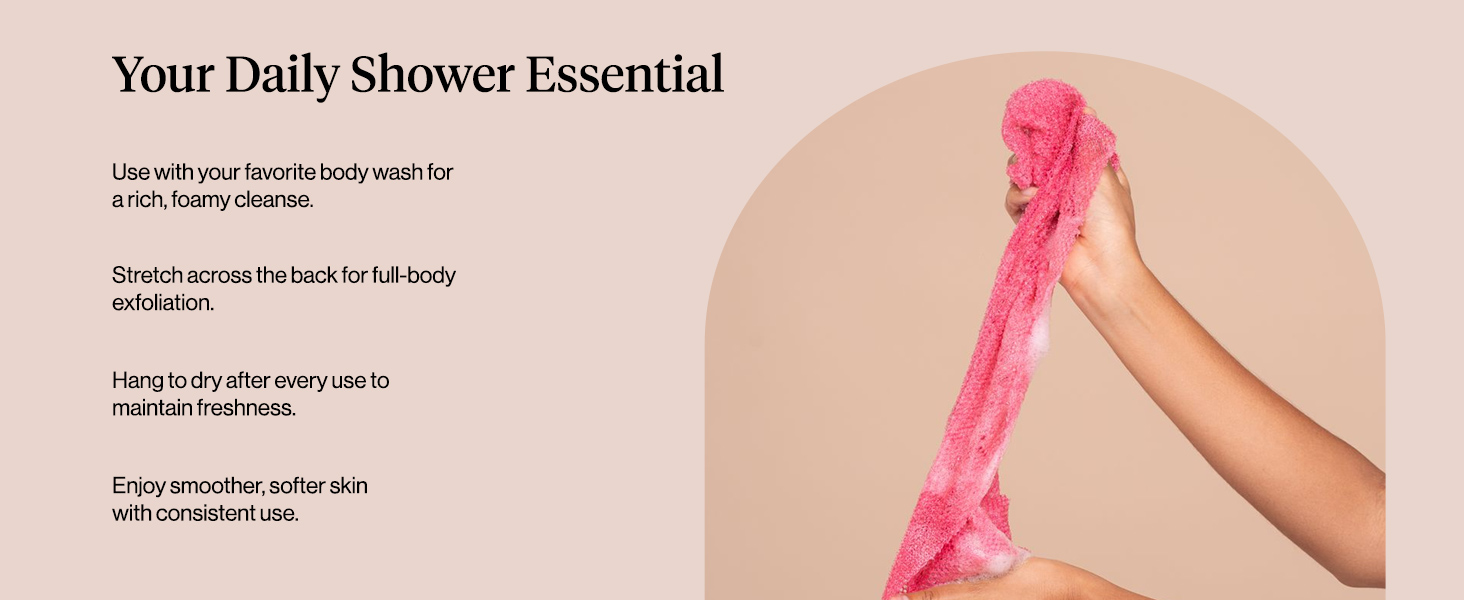 Kitsch African Net Sponge- Berry Pink
