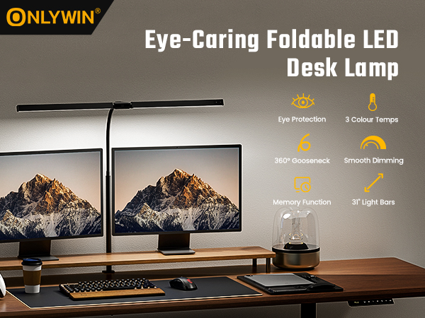 eye-caring desk lamps for home office