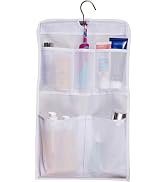 MISSLO Shower Caddy Organizer 5 Pockets Roll up Hanging Bathroom Accessories Storage for Camper, ...
