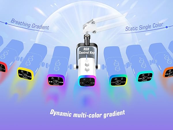 streaming microphone rgb