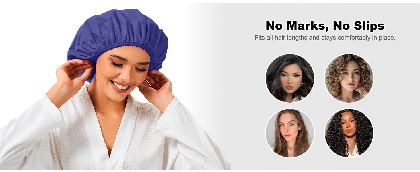 shower cap for men women