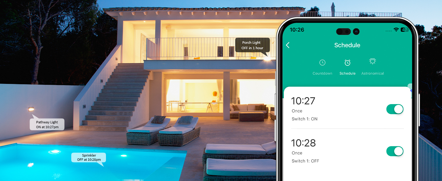 matter countdown timer martlife smart plug