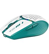 Uciefy Bluetooth Wireless Mouse, USB C Rechargeable Mice for Laptop-Green | Tri-Mode BT5.0/5.1+2....