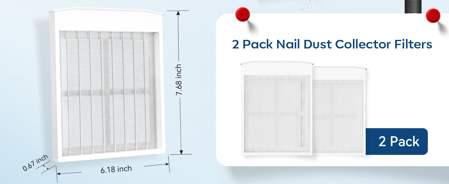 Fan Dust Collector for nail