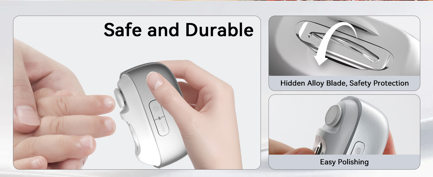 Nail Clippers with Polisher