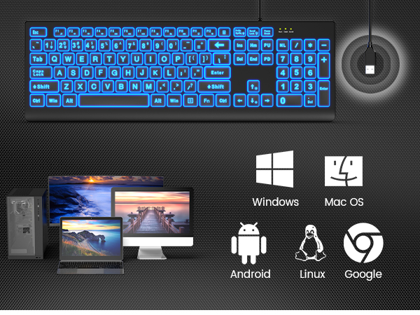 wired keyboard