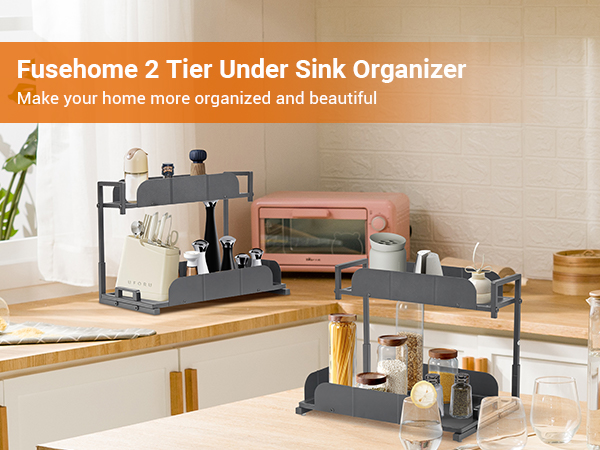 under kitchen sink organizers and storage