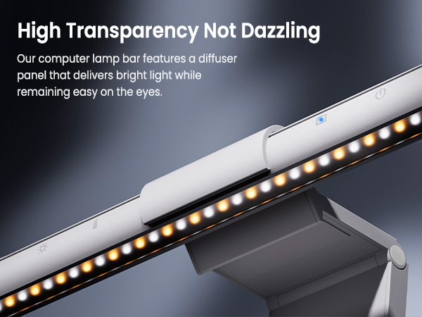 monitor light white