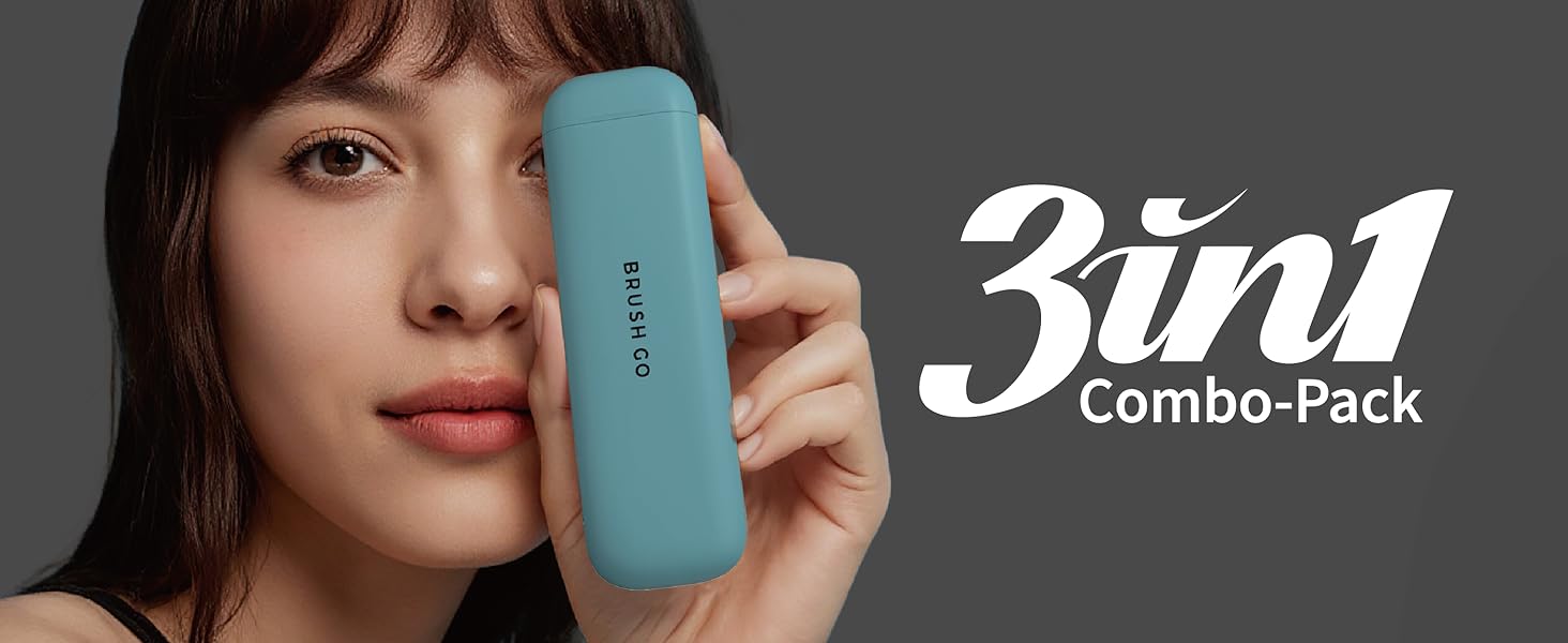 MIPOW BRUSH GO Slim i4 Slim Pro i4 Electric Toothbrush E-toothbrush Brush Head Sonic Vibrate Blue