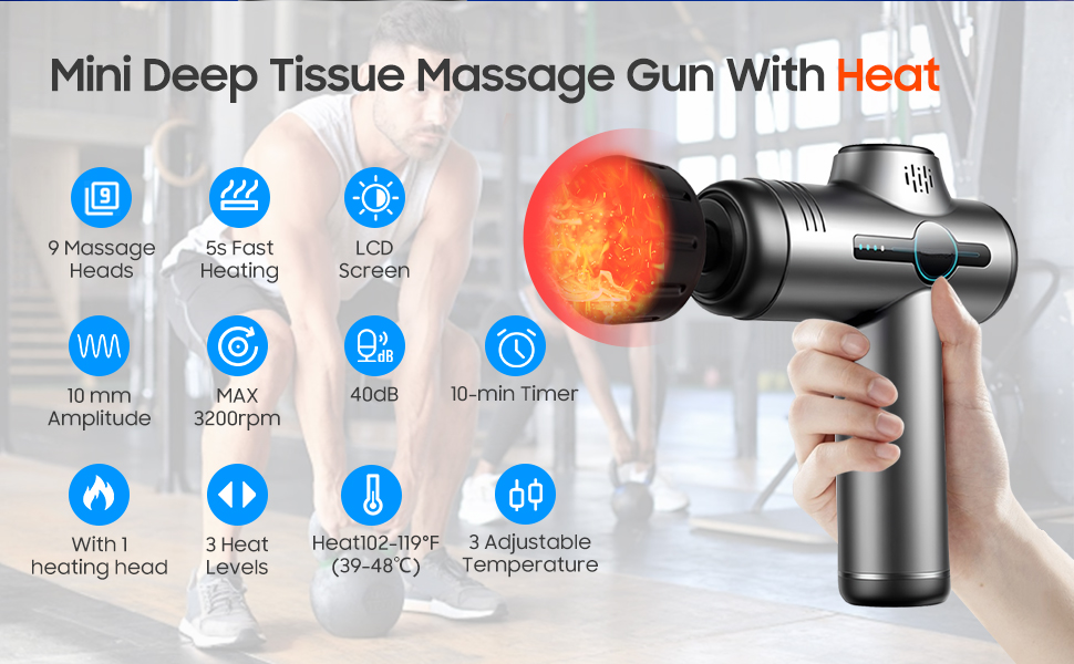 massage gun mini massage gun small massage gun massage gun with heat massager