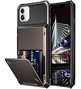 Vofolen Case for iPhone 11 Case Wallet 4-Card Holder ID Slot Flip Door Hidden Pocket Anti-Scratch...