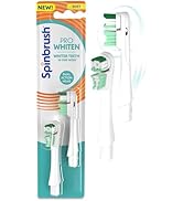 Spinbrush New PRO WHITEN Replacement Heads, Electric Toothbrush Refills, Soft Bristles, 2 Count